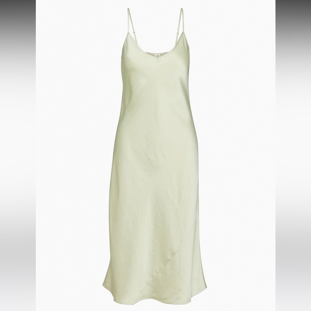 Wilfred Only Slip Satin Midi Dress